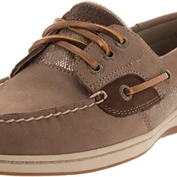 SPERRY Top-Sider Ivyfish Metallic Python 3-Eye Boat Shoes - Picture 13 of 16